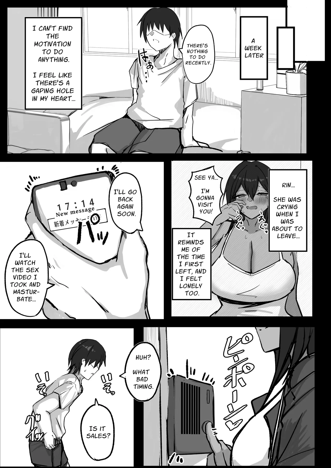 Hentai Manga Comic-Sex With My Tanned Busty Friend Who I Used To Think Was A Guy-Chapter 2-37